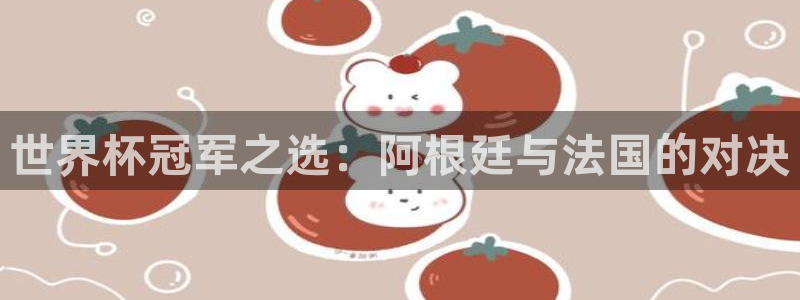世界杯时间：世界杯冠军之选：阿根廷与法国的对决
